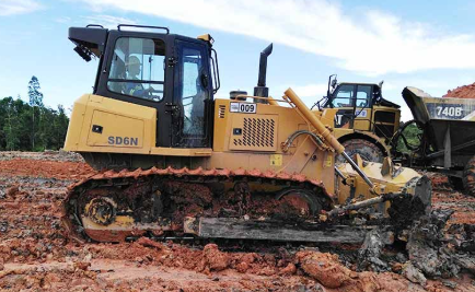 Bridge Construction Bulldozer