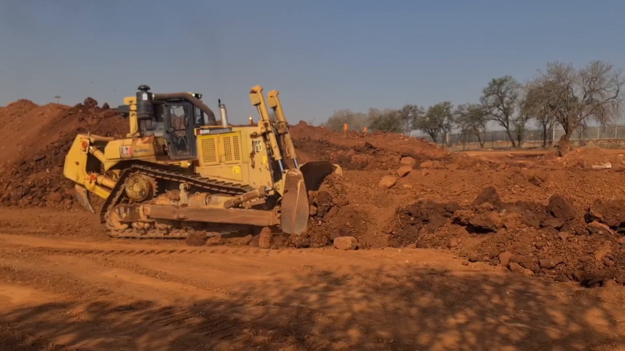 HBXG SD8N bulldozer working in South Africa HBXG SD8N bulldozer working in South Africa