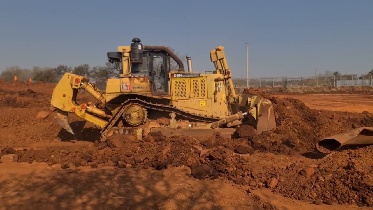 HBXG SD8N bulldozer working in South Africa HBXG SD8N bulldozer working in South Africa