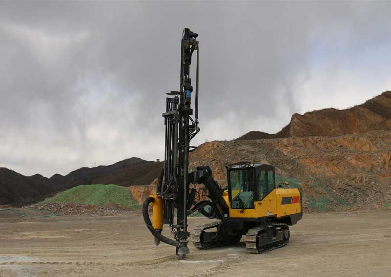 T45 Full Hydraulic Top Hammer Surface drilling rig