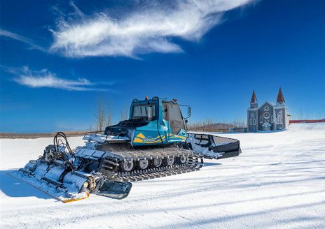 SG400 High-end Snow Groomer with hydrostatic transmission electronic controll